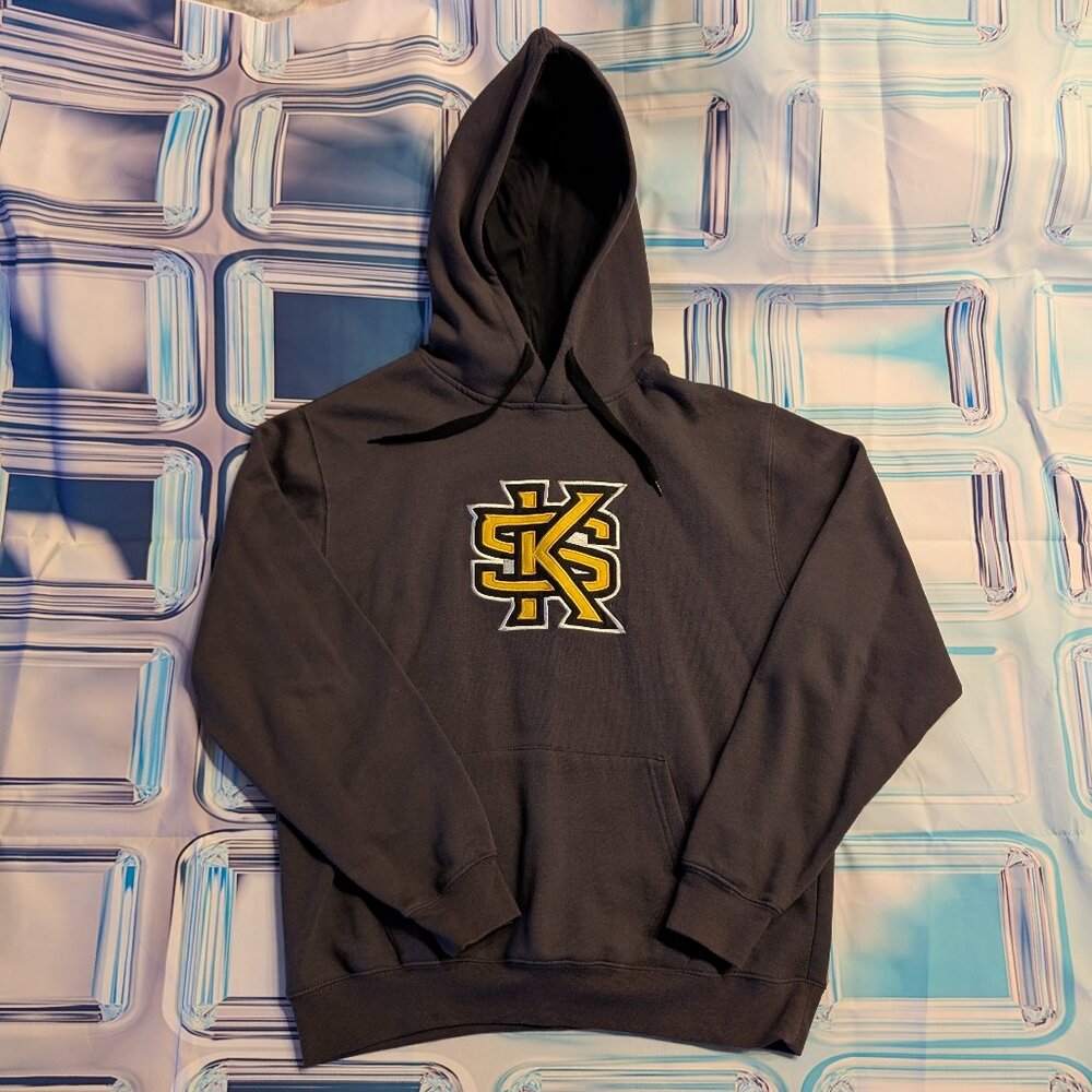 Kennesaw State gray pull over hoodie XL